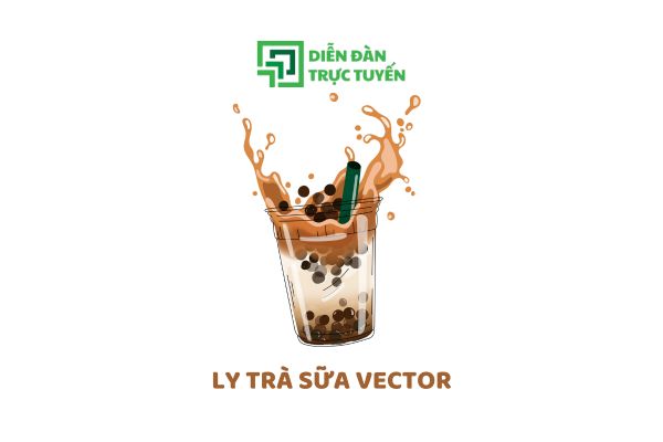 Tải Trọn Bộ Mẫu Ly Trà Sữa Vector Dành Cho Designer